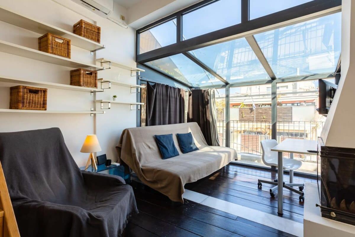 Acropolis Cozy Studio Home In The Heart Of Aten Exteriör bild