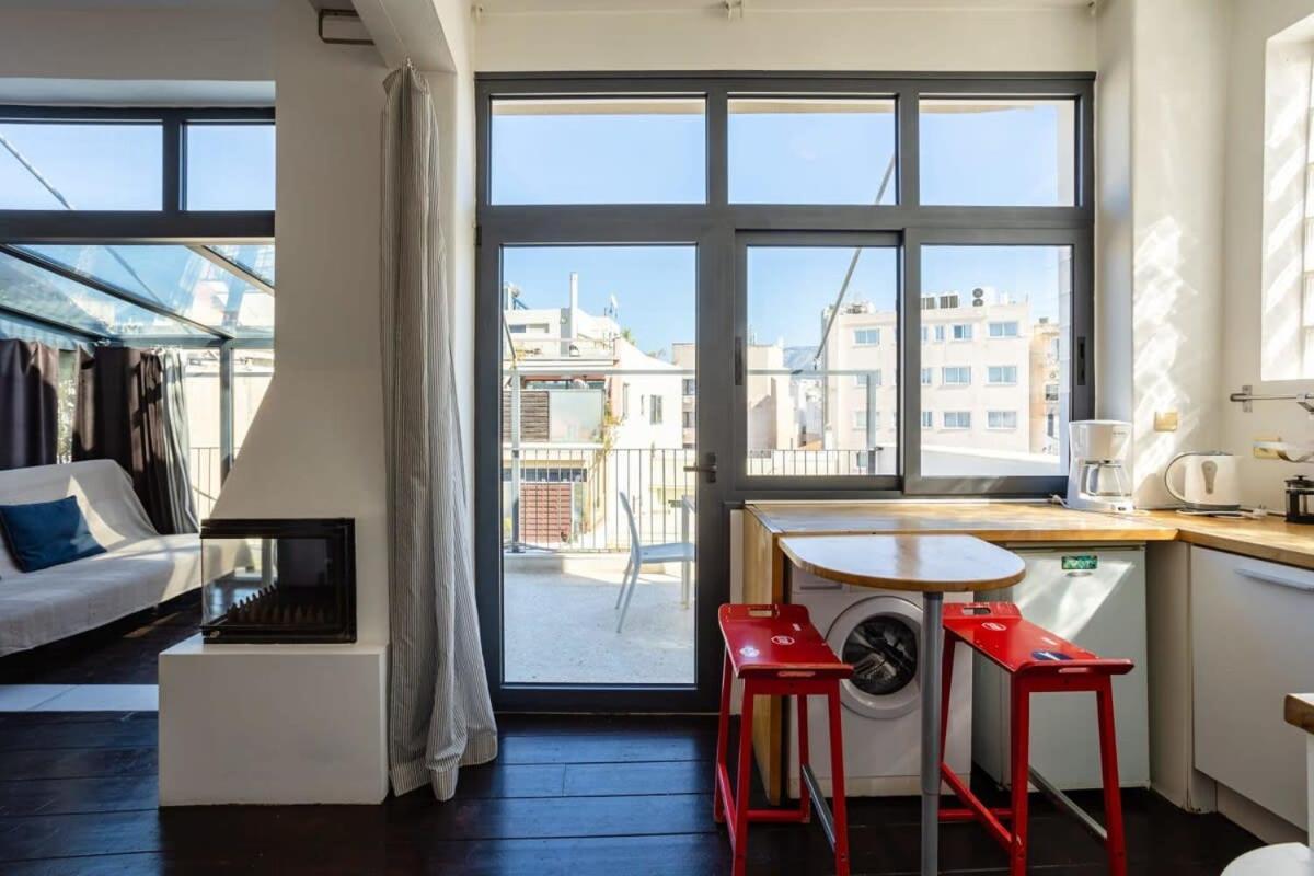 Acropolis Cozy Studio Home In The Heart Of Aten Exteriör bild